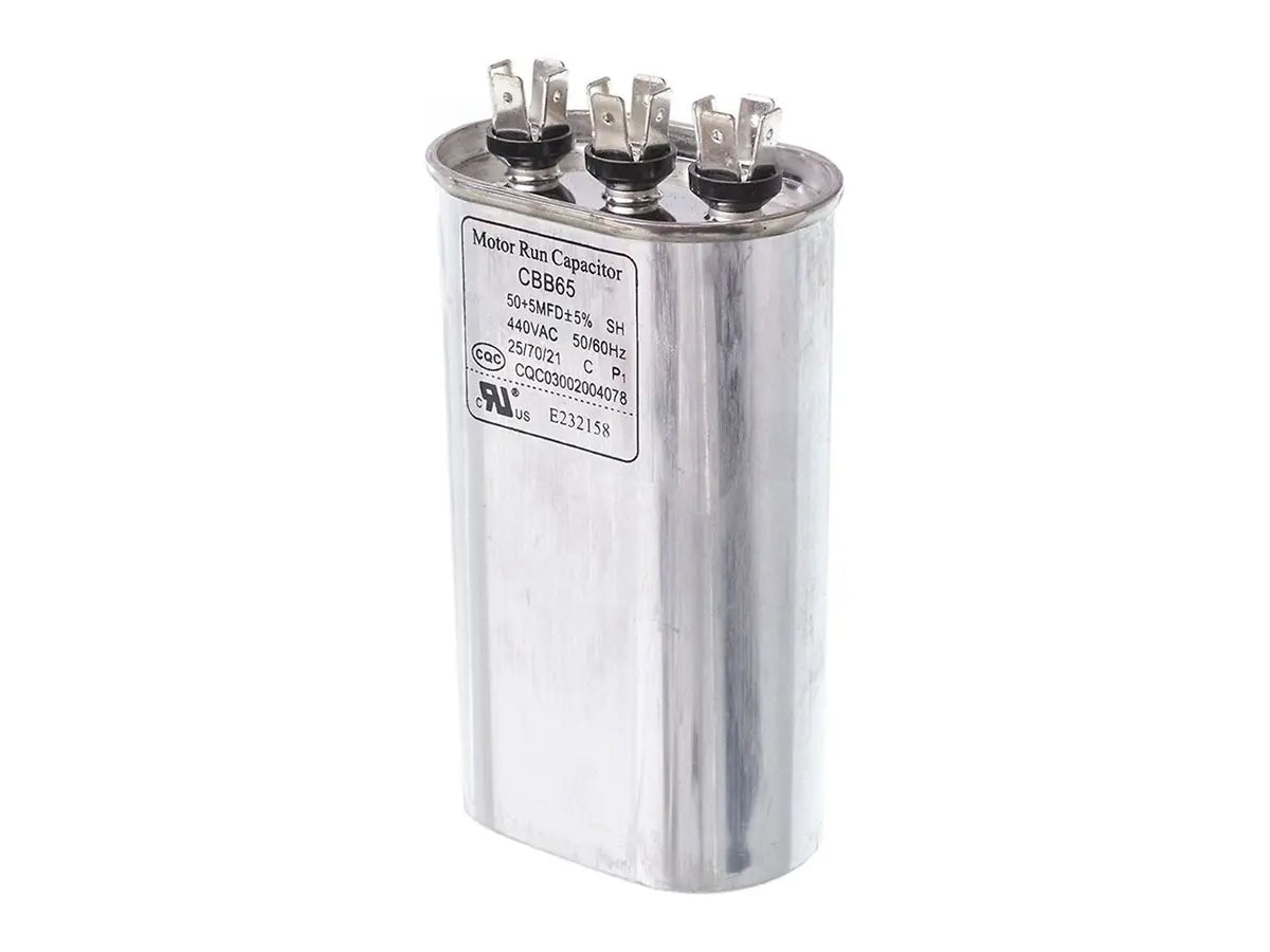 Rheem 43-25135-27, Capacitor, 50/5/440 Dual Oval