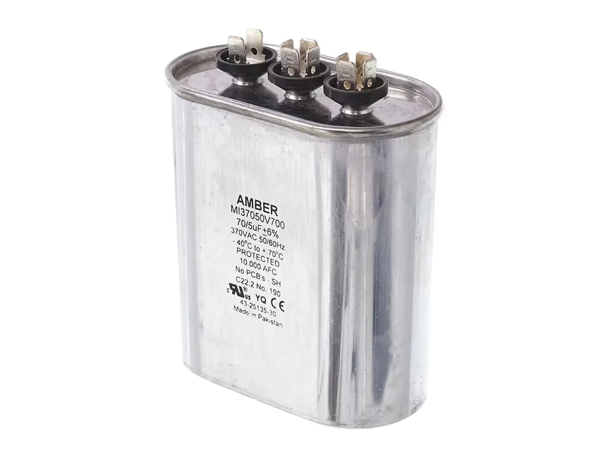 Rheem 43-25135-30, Capacitor, 70/5/370 Dual Oval