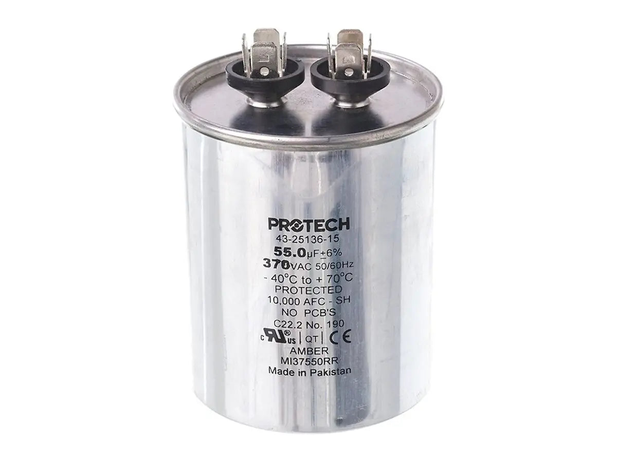 Rheem 43-25136-15, Cap - 55/370 Single Rnd