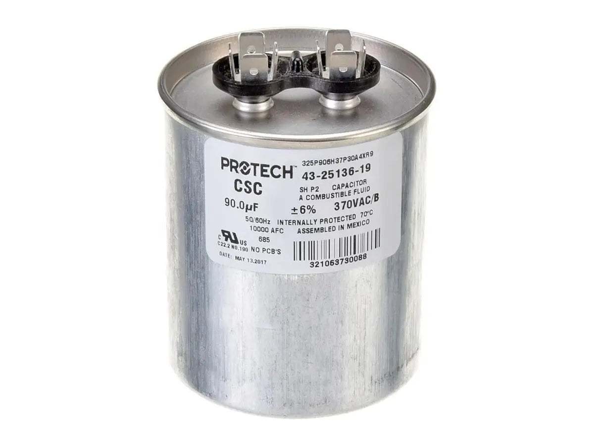 Rheem 43-25136-19, Cap, 90/370 Single Rnd