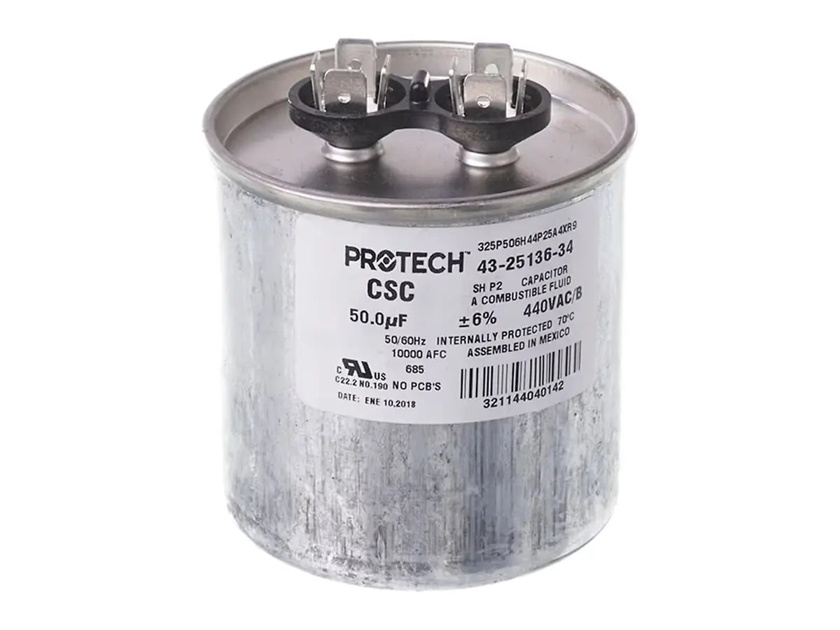 Rheem 43-25136-34, Cap 50/440 Single Rnd