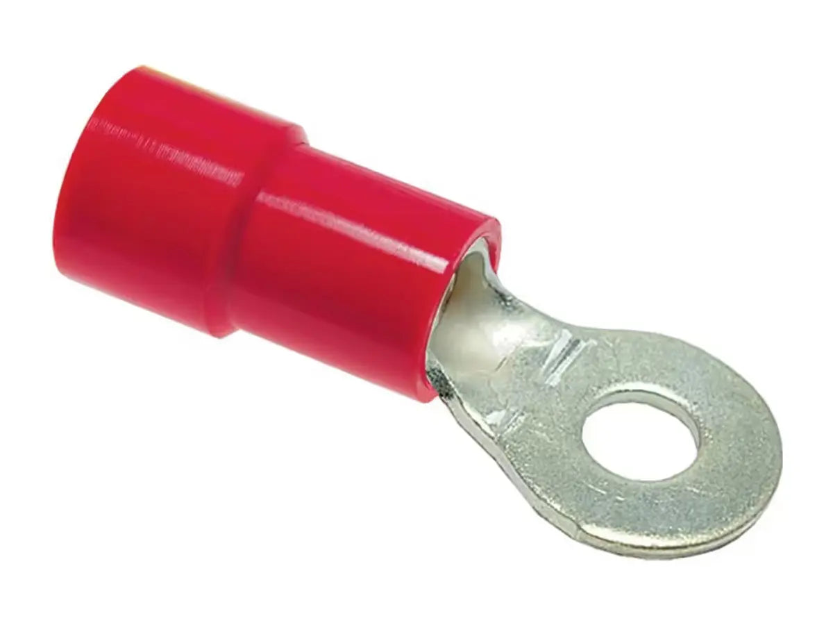 Rheem 455033, Insulated Ring Terminal, 8 AWG