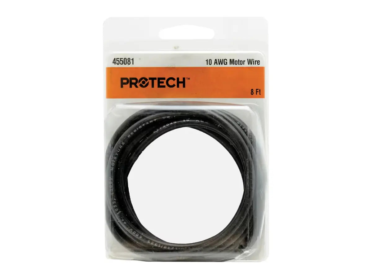 Rheem 455081, 10 AWG Black Wire - 8 ft