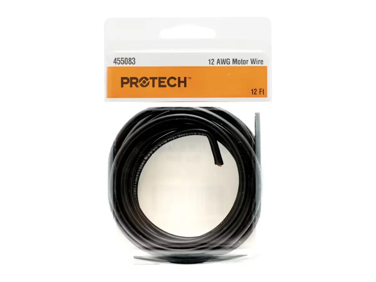 Rheem 455083, 12 AWG Black Wire - 12 ft