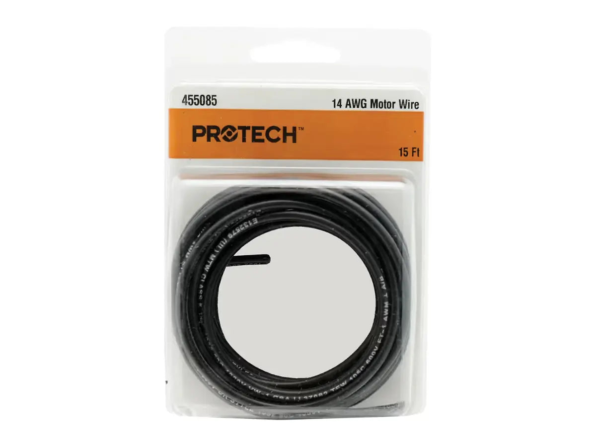 Rheem 455085, 14 AWG Black Wire - 15 Ft