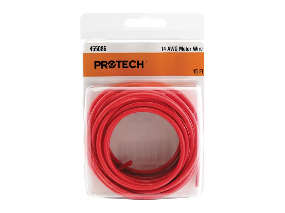 Rheem 455086, 14 AWG Red Wire, 15 ft