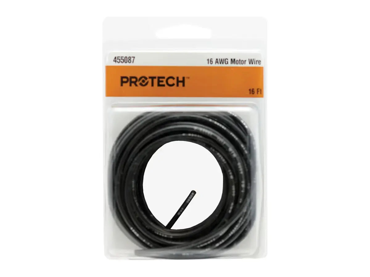 Rheem 455087, 16 AWG Black Wire, 16 ft