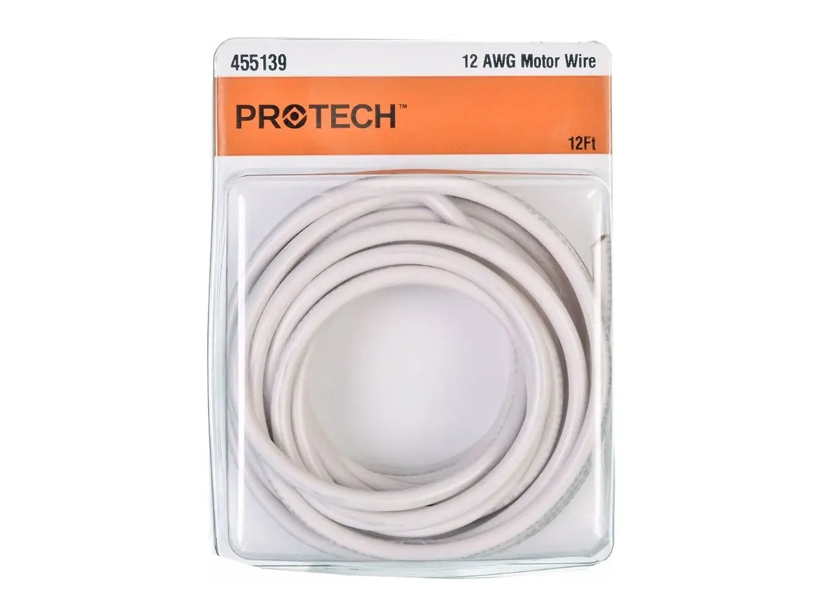 Rheem 455139, 12 AWG White Wire, 12 Ft