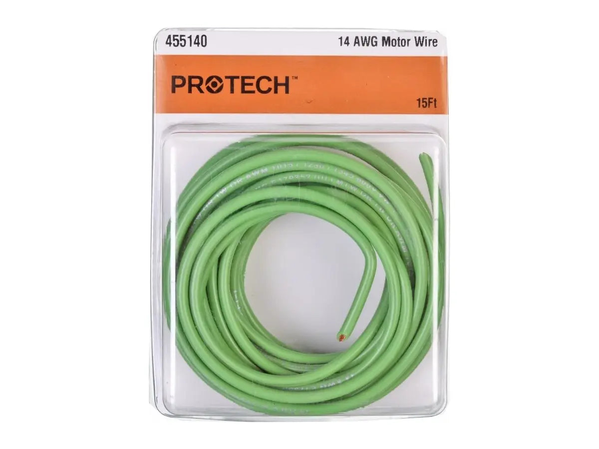 Rheem 455140, 14 AWG Green Wire, 15 ft