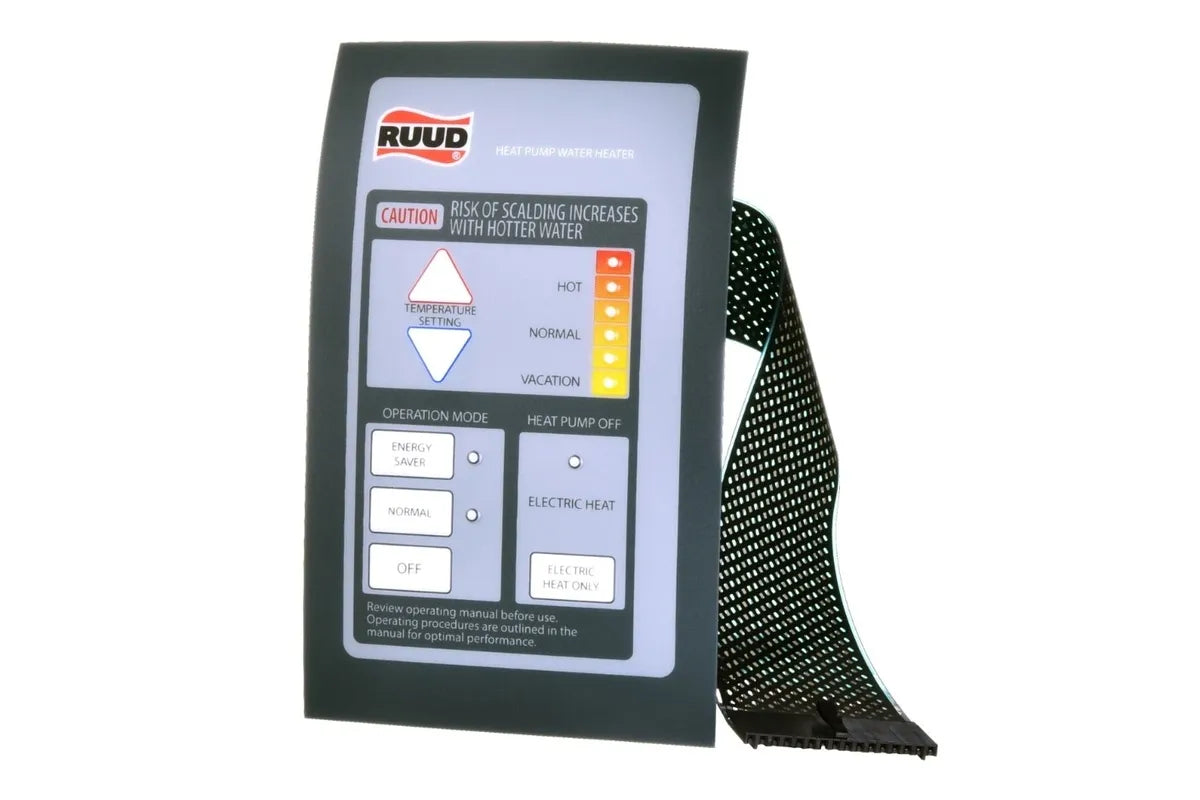 Rheem 47-103216-02 Ruud Membrane Switch