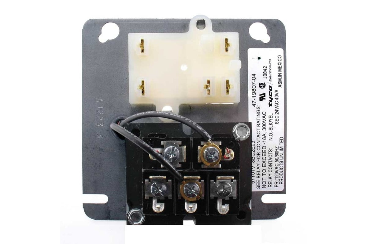 Rheem 47-19807-04, 120/24V Transformer, 40VA Rating, Fan Center with Frequency of 50/60Hz