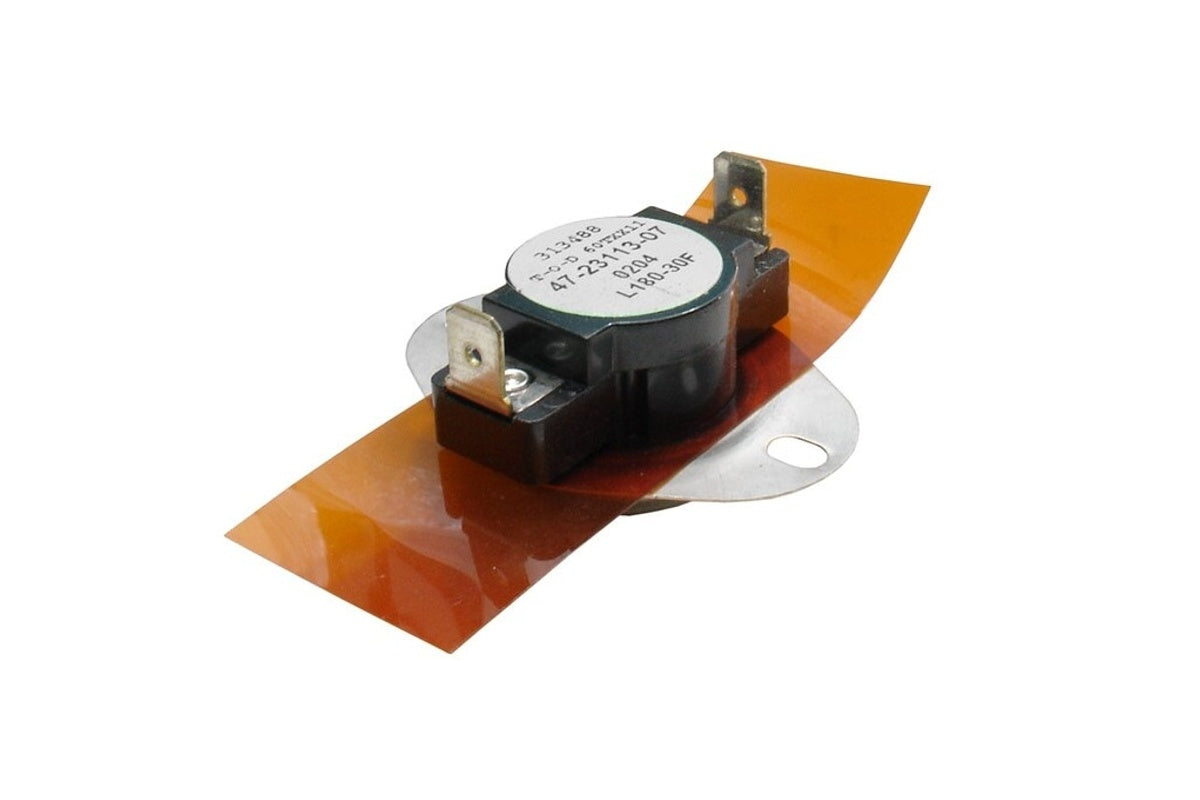 Rheem 47-23113-05 Single Pole Single Throw, Normally Closed Auto Reset Limit Switch, Opens at 190°F Closes at 110°F