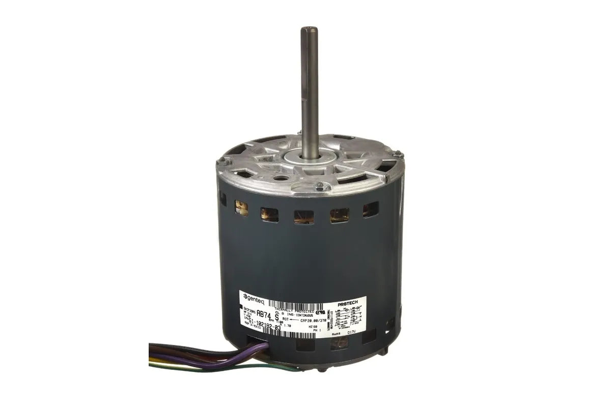 Rheem 51-100998-33, 1/3 HP Motor, 460V AC, Single Speed at 1075 RPM