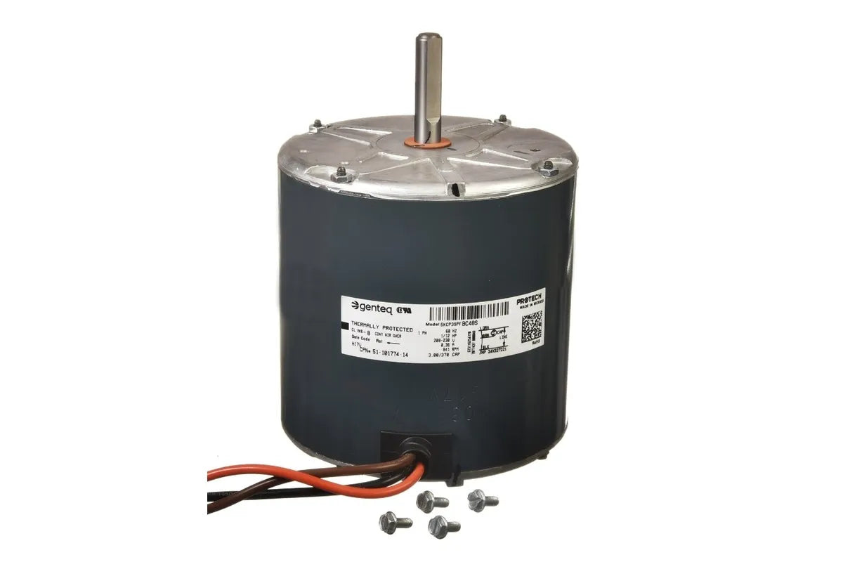 Rheem 51-101774-14, 208-230V Single PH Motor, 1/12 HP, 841 RPM
