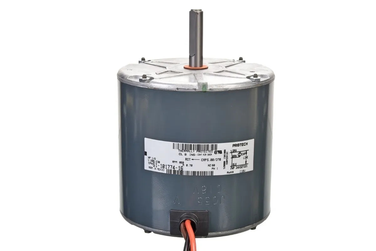 Rheem 51-101774-16, 1/6 HP Motor, 208-230V Single PH, 60Hz, Speed of 825 RPM