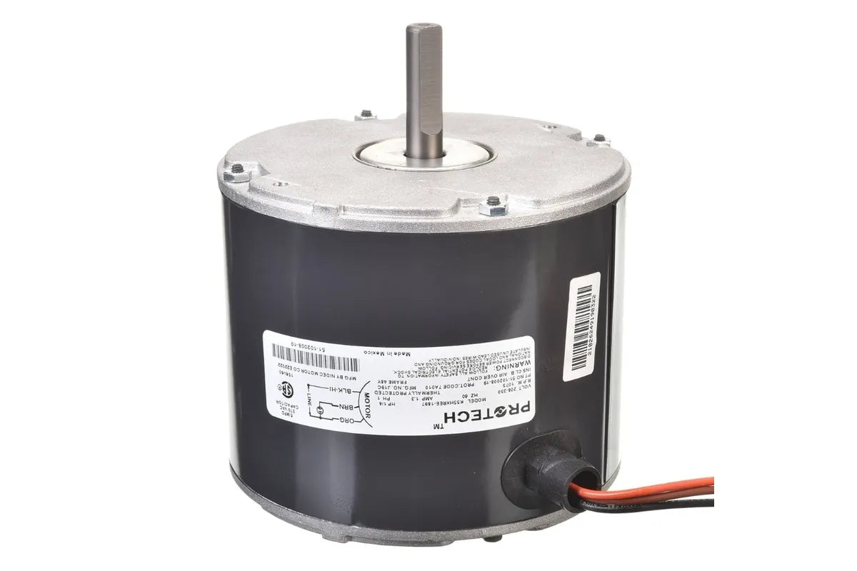 Rheem 51-102008-19, 1/4 HP Motor, 208-230V, 1075 RPM