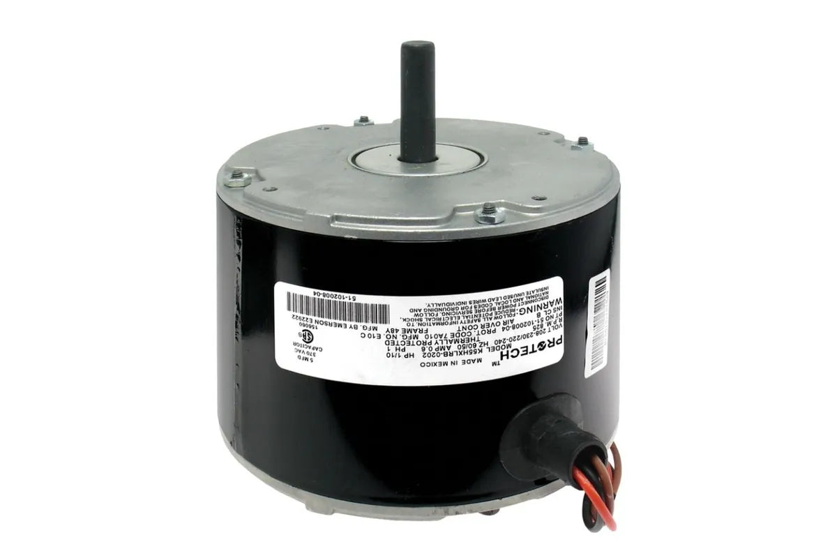Rheem 51-102500-05, 1/10 HP Motor, Single Speed, 208-230V AC, 825 RPM