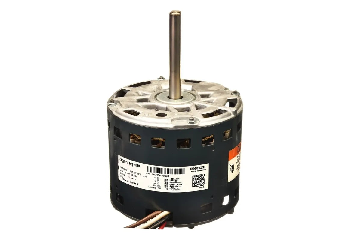 Rheem 51-102994-01 Blower Motor, 1/2 HP, 120V Single Phase, 1050 RPM