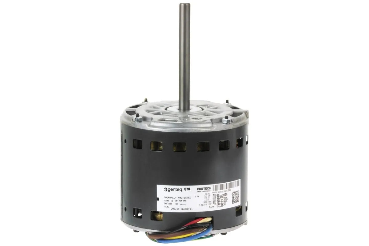 Rheem 51-104380-01, 115V Motor with 1/4 HP, 1050 RPM and Four Speeds