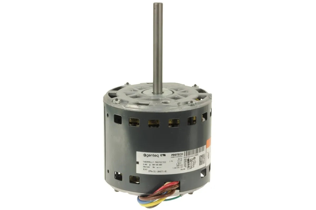 Rheem 51-104671-01, 1/2 HP Motor, 120V Single Phase, 1075 RPM Speed