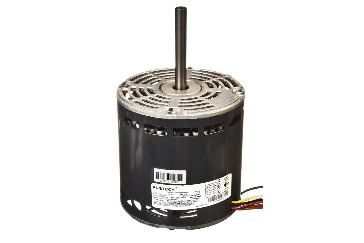 Rheem 51-104941-01, 3/4 HP Motor, 120V AC, Speed of 1075 RPM