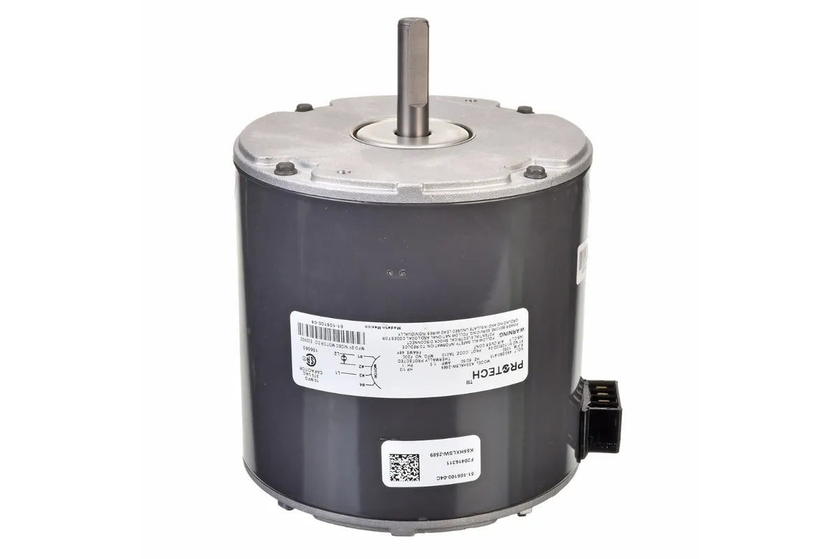 Rheem 51-106100-04, 0.5 HP Motor, Single Phase, 460VAC/50Hz -60Hz ,1075 RPM Speed