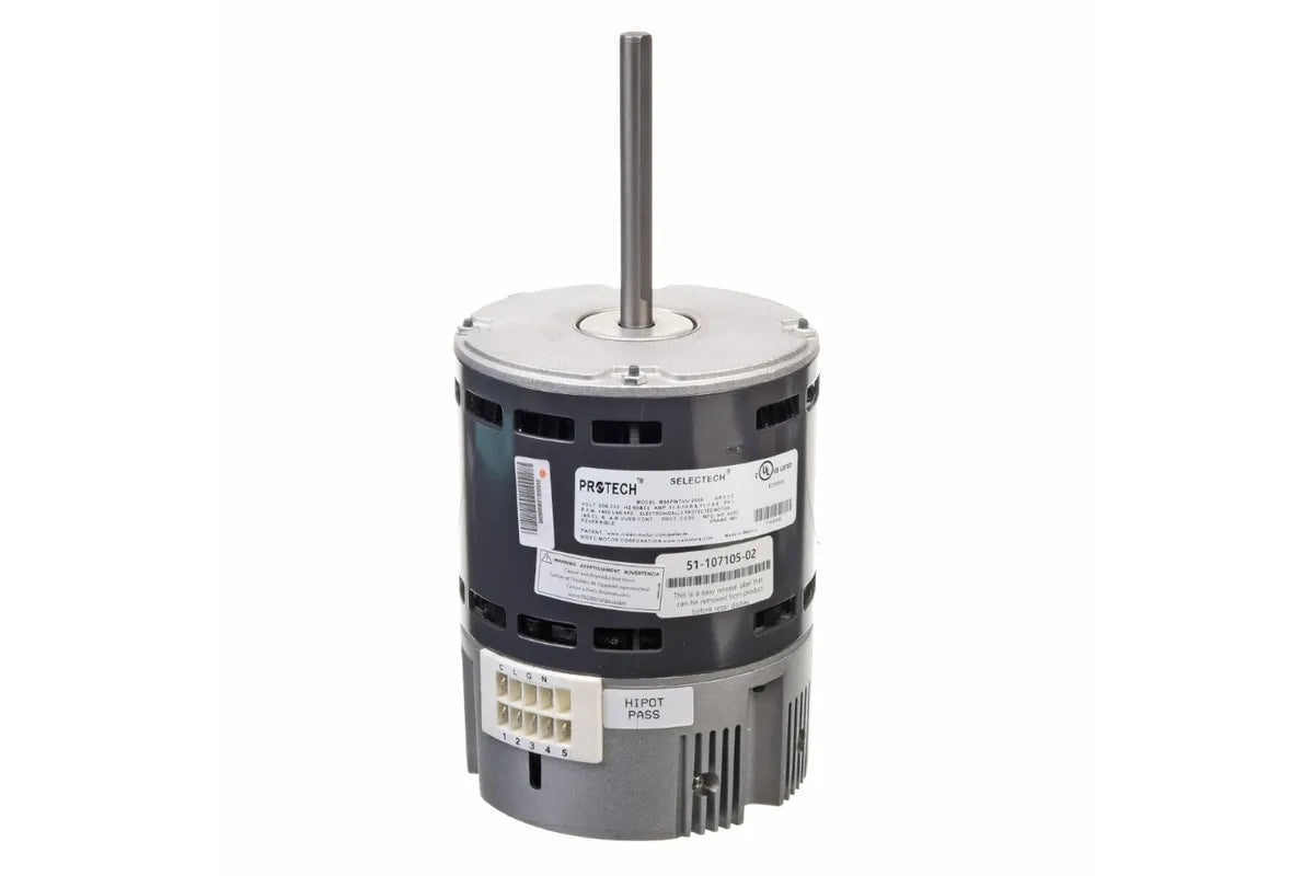 Rheem 51-107105-02 Condenser Motor, 1.5 HP, Variable Speed, 230V