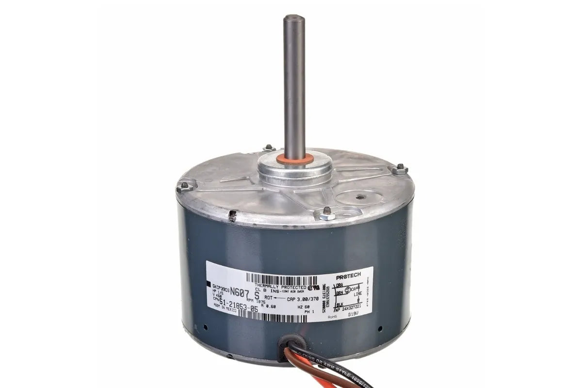 Rheem 51-21853-05, 1/5 HP Motor, Single Speed, 1075 RPM at 460V