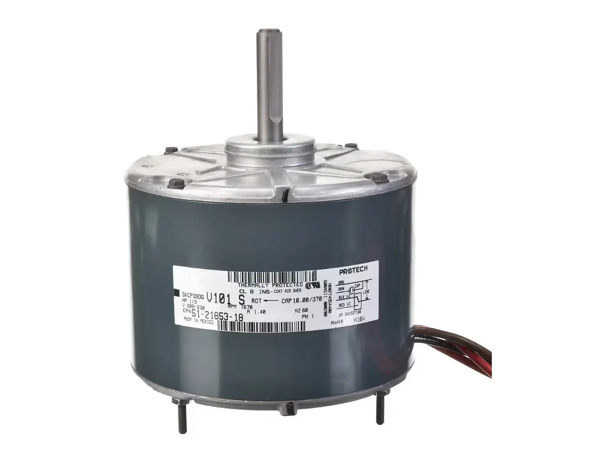 Rheem 51-21853-18, Exhaust Fan Motor, 1/3 HP