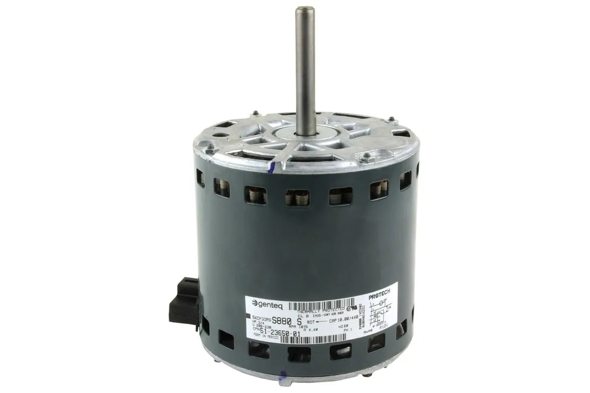 Rheem 51-23650-01, 208-230V Single PH Motor, 3/4 HP, 1075 RPM