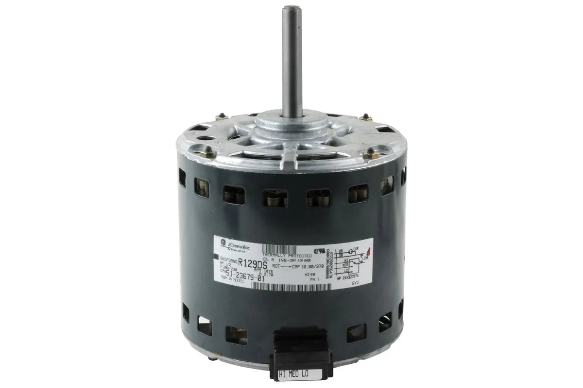 Rheem 51-23679-01, 1/2 HP Motor, 208-230V AC, Speed of 1075 RPM