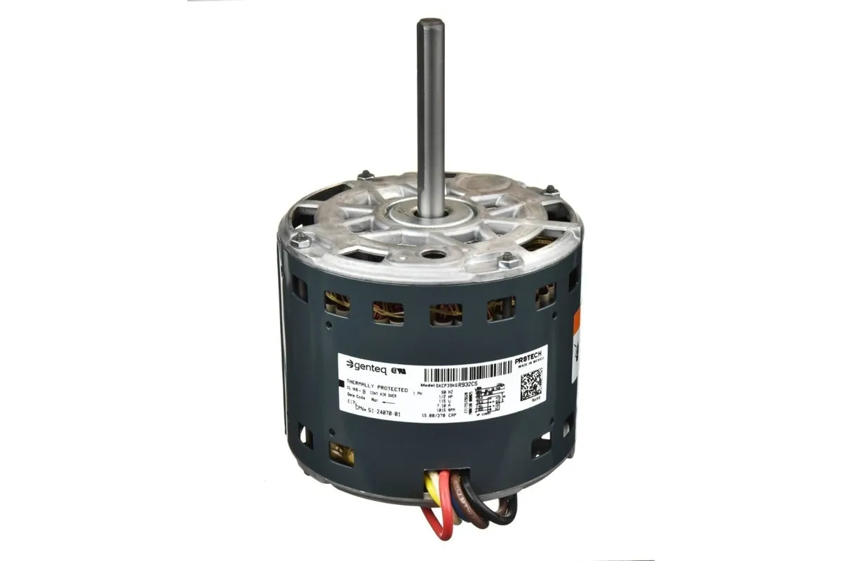 Rheem 51-24070-01, Half HP Motor, 120V AC Power Supply, Four Speeds at 1075 RPM