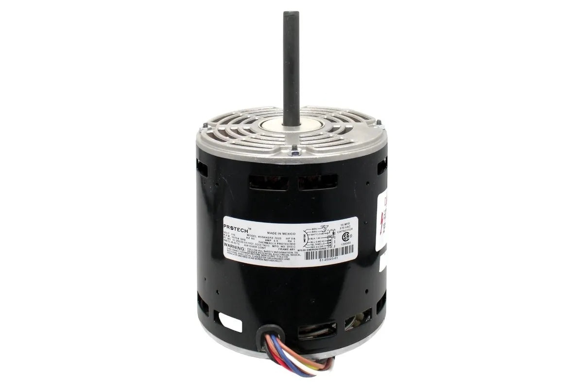 Rheem 51-25023-01, 3/4 HP Motor, Single Phase, 120V, 1075 RPM