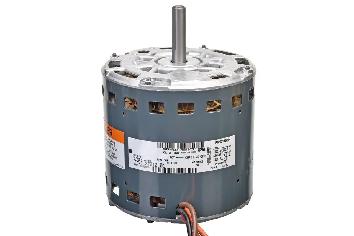 Rheem 51-27212-01, 1/3 HP Motor, 460V AC Power Supply, Dual Speed at 825 RPM