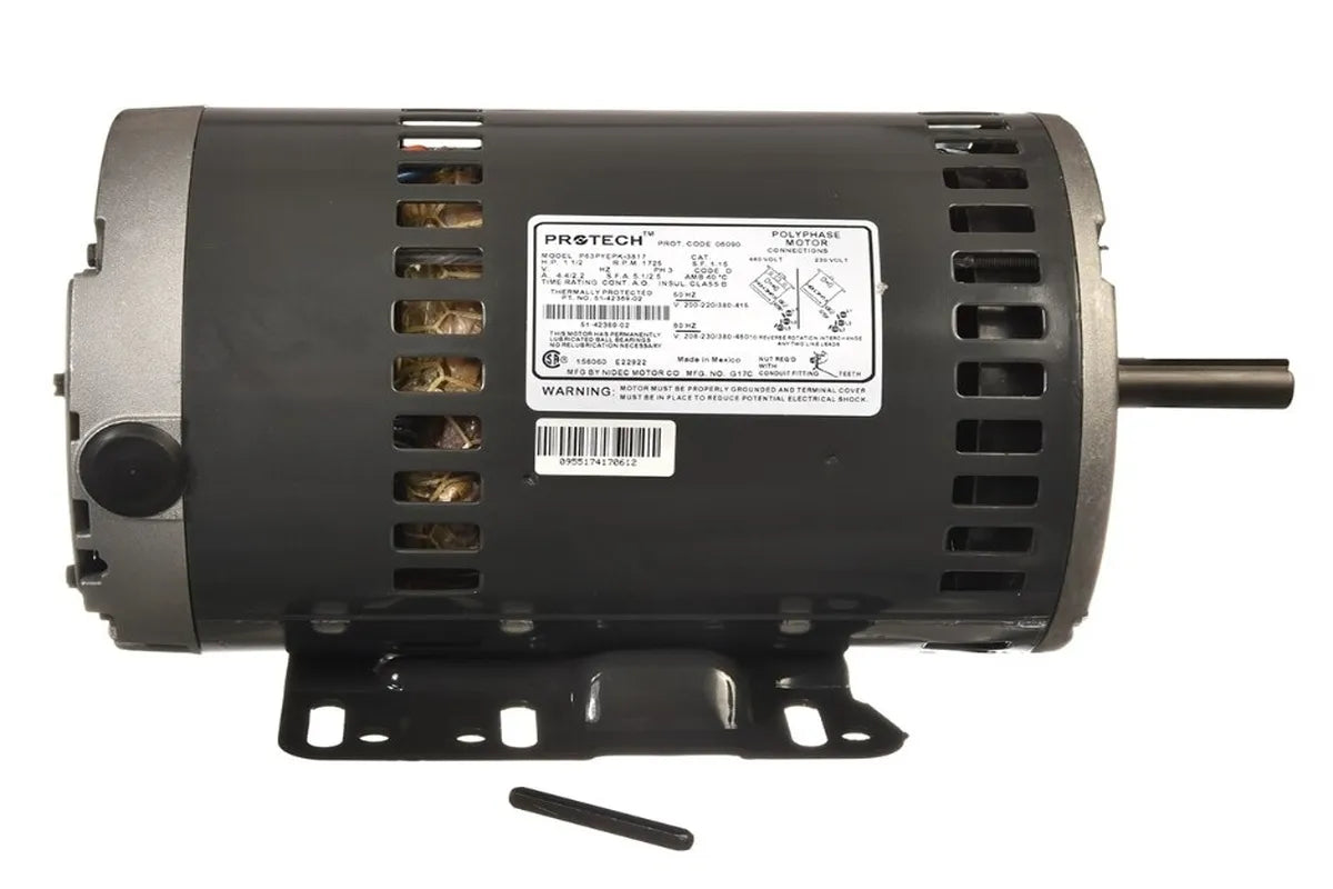 Rheem 51-42369-02, 1.5 HP Motor, 208-230/460V, 1725 RPM