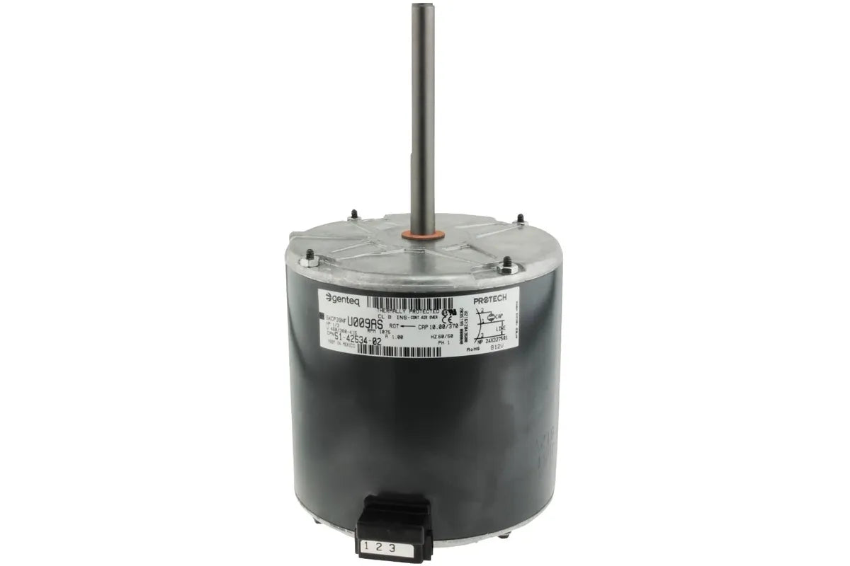 Rheem 51-42534-02, 460V Single PH Motor, 1/3 HP, 1075 RPM