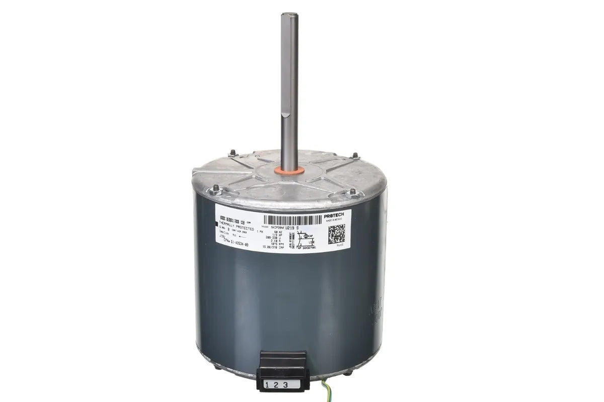 Rheem 51-42534-09, 1/3 HP Motor, Single Speed, 208-230V