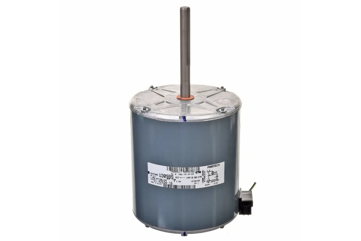 Rheem 51-42534-16, 3/4 HP Condenser Motor, 208/230V AC, 1075 RPM