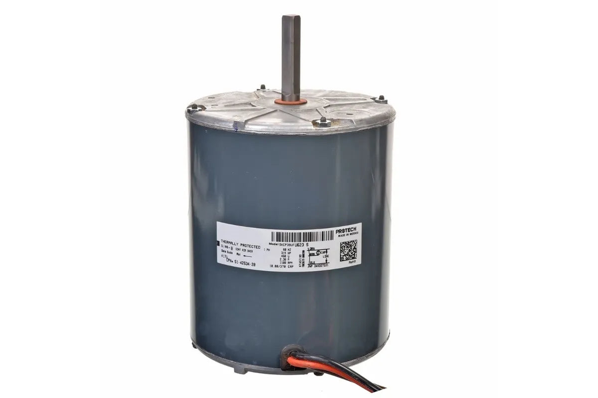 Rheem 51-42534-20, 460V Single PH Motor, 3/4 HP, 1100 RPM