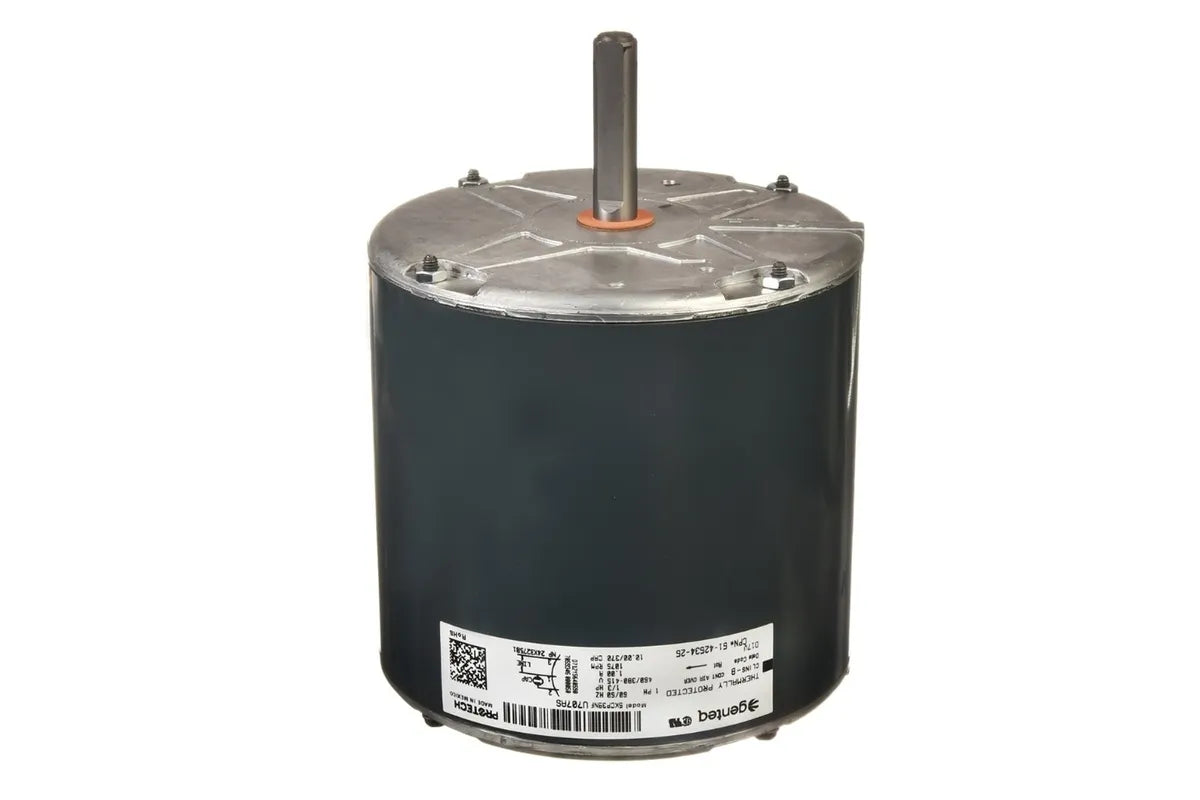 Rheem 51-42534-25, 1/3 HP Motor, 460V AC Single Phase, Speed of 1075 RPM