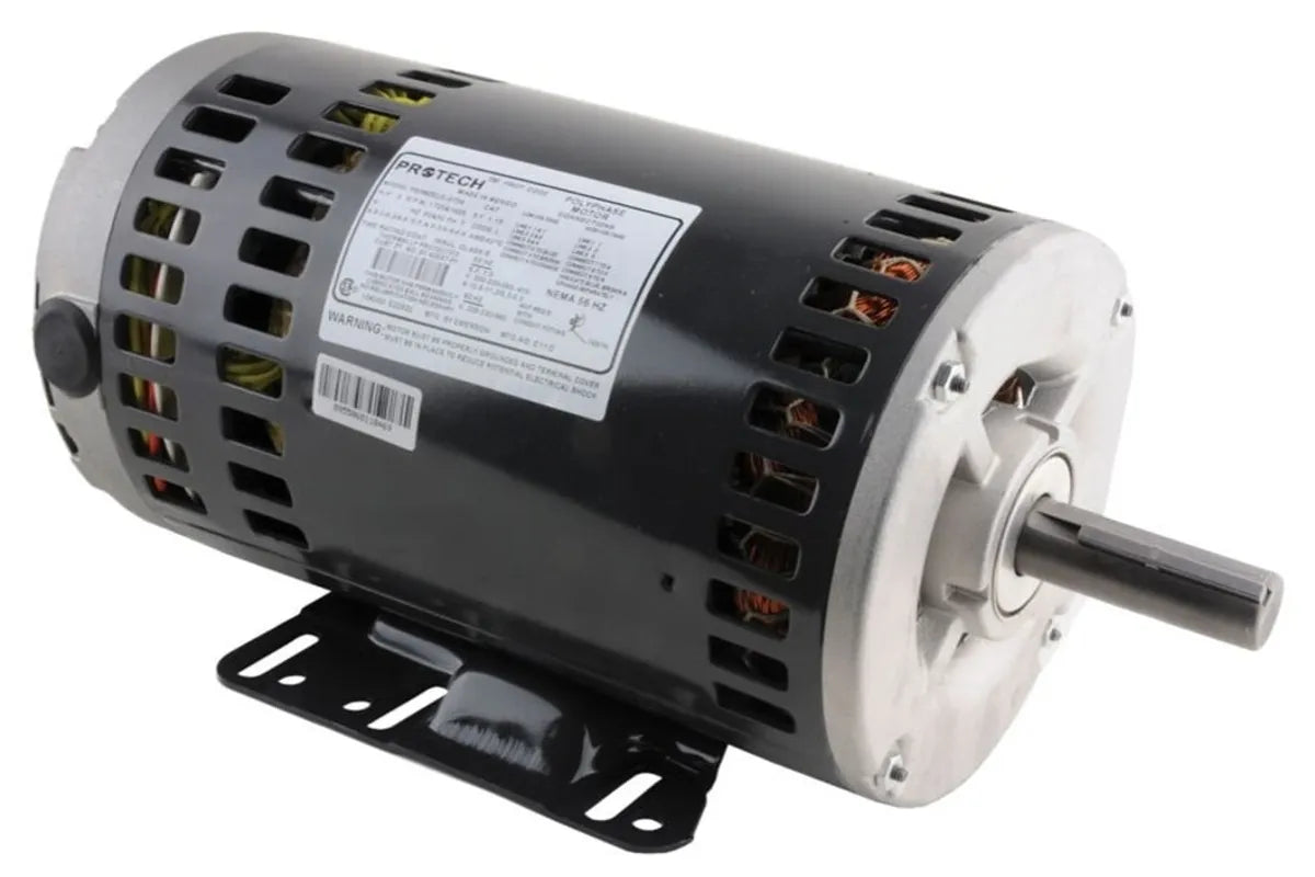 Rheem 51-42537-01, 3HP Blower Motor, Single Speed, 208/230/460V