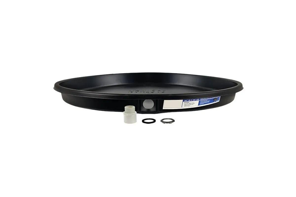 Rheem 60083 Plastic Drain Pan, 26 Inch Diameter