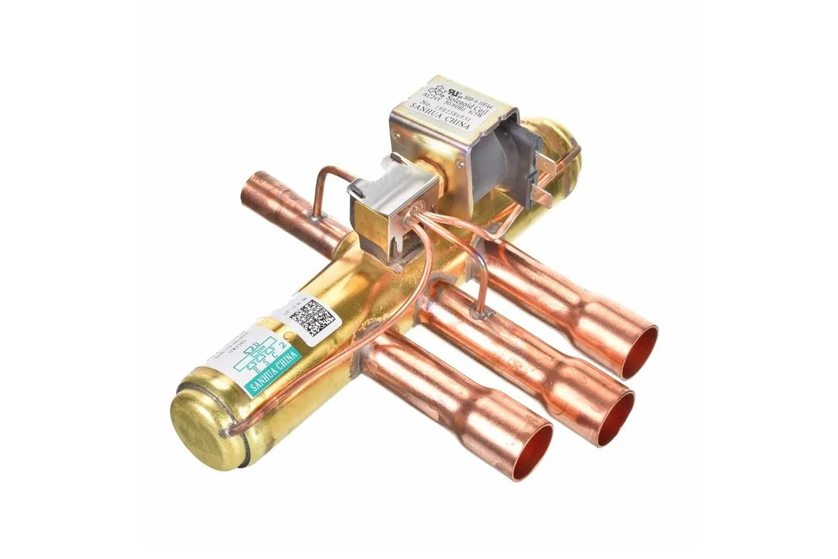 Rheem 61-102498-09, 3/4x1/2 Inch, 24V, 4 Ton Reversing Valve
