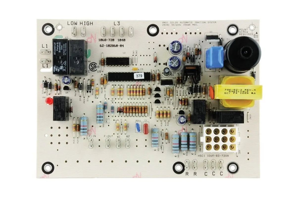 Rheem 62-102860-04 Furnace Control Board, Integrated Fan Control