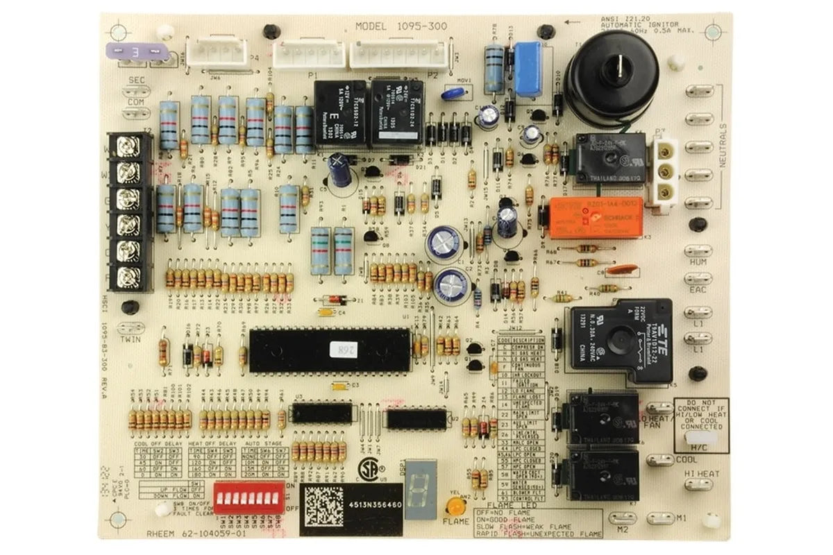 Rheem 62-104059-01 Integrated Furnace Control Board