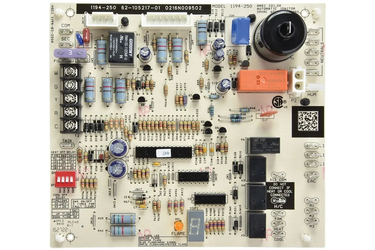 Rheem 62-105217-01 Integrated Control Board
