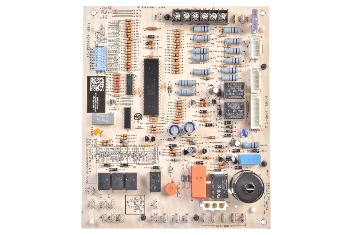 Rheem 62-106321-01 Integrated Furnace Control Board