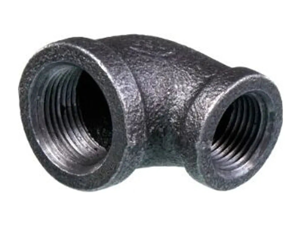 Rheem 660147, Blk Reducing Elbow 1/2x3/4" 90"