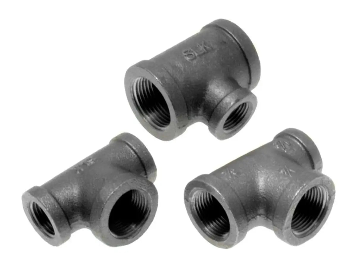 Rheem 6602431, Blk Reducing Tee 1/2x1/2x3/4