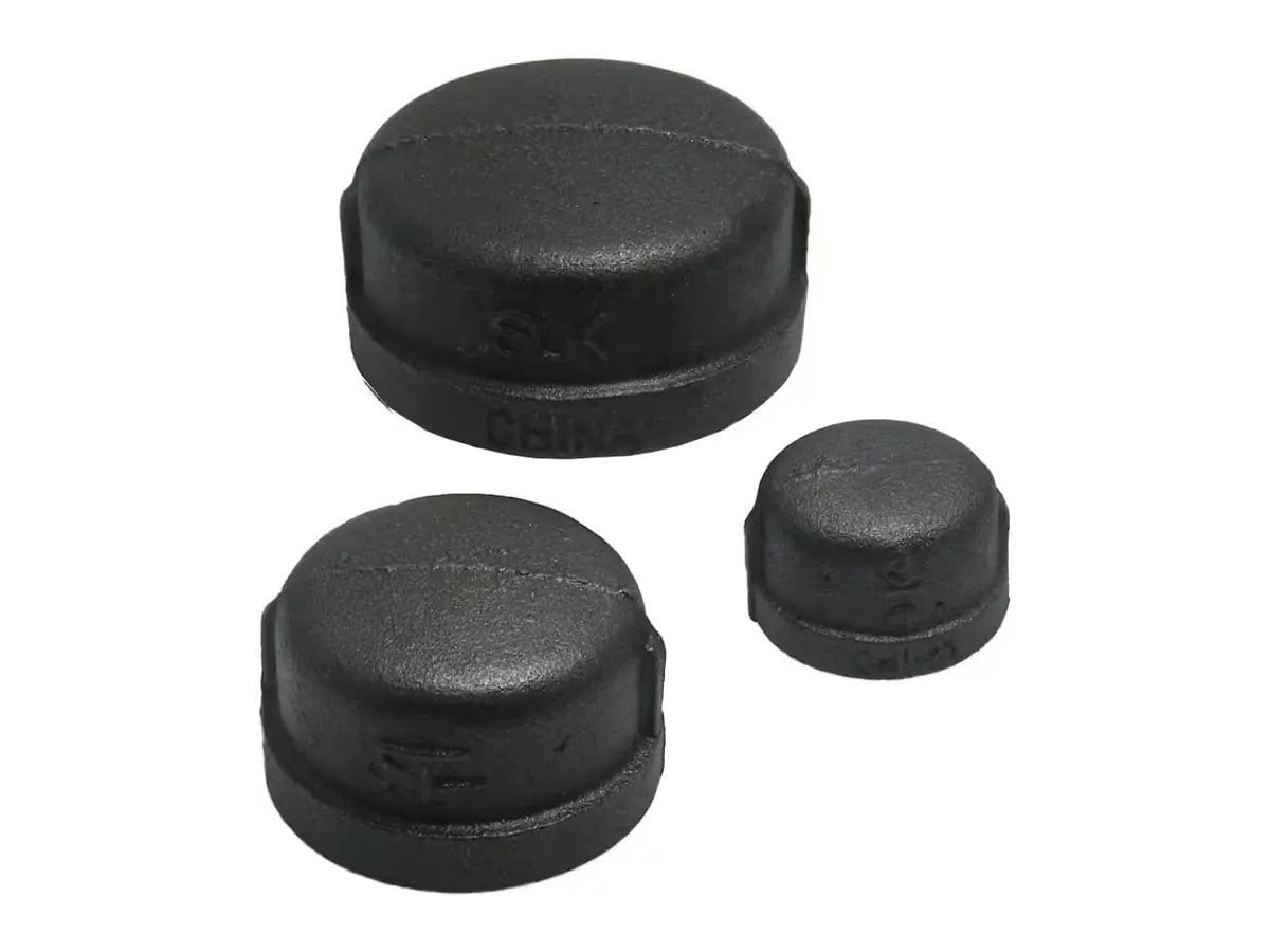 Rheem 660454, Black Pipe Cap, 3/4 in